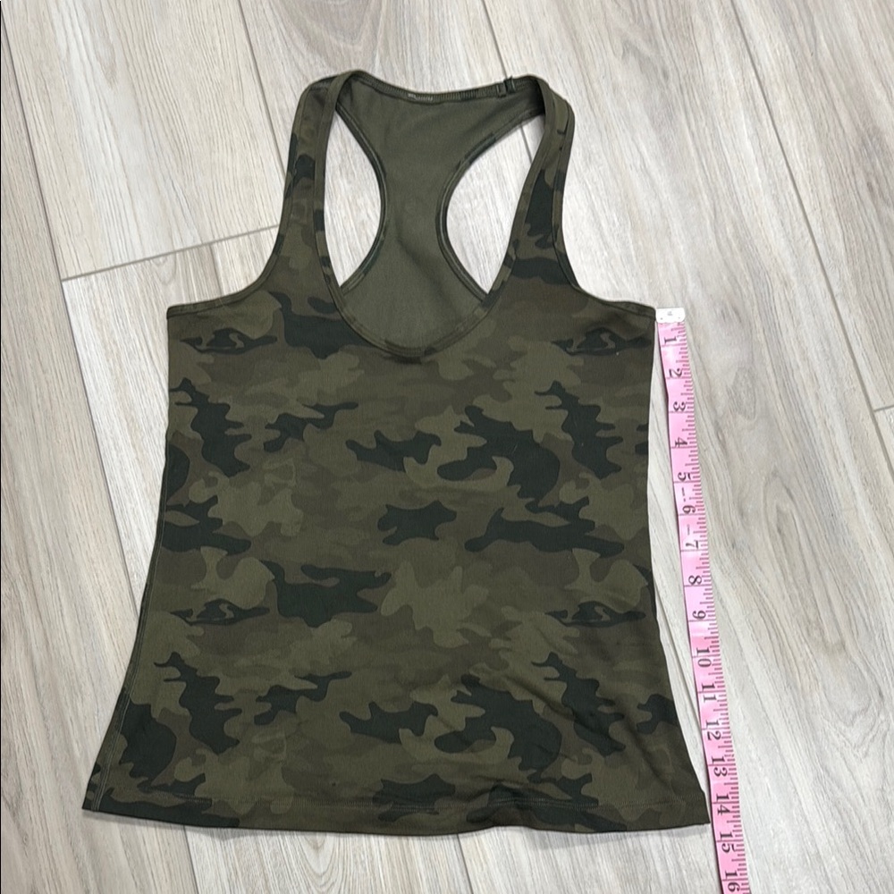 Camo Racerback Tank Top - Picture 3 of 3